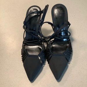 Zara black heels